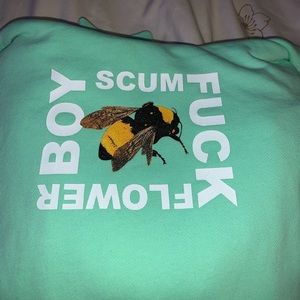Brand new Golf Wang teal hoodie